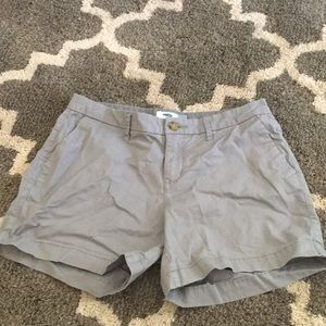 Grey khaki shorts